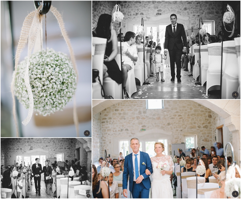 Reportage photo mariage Domaine du Trusquin